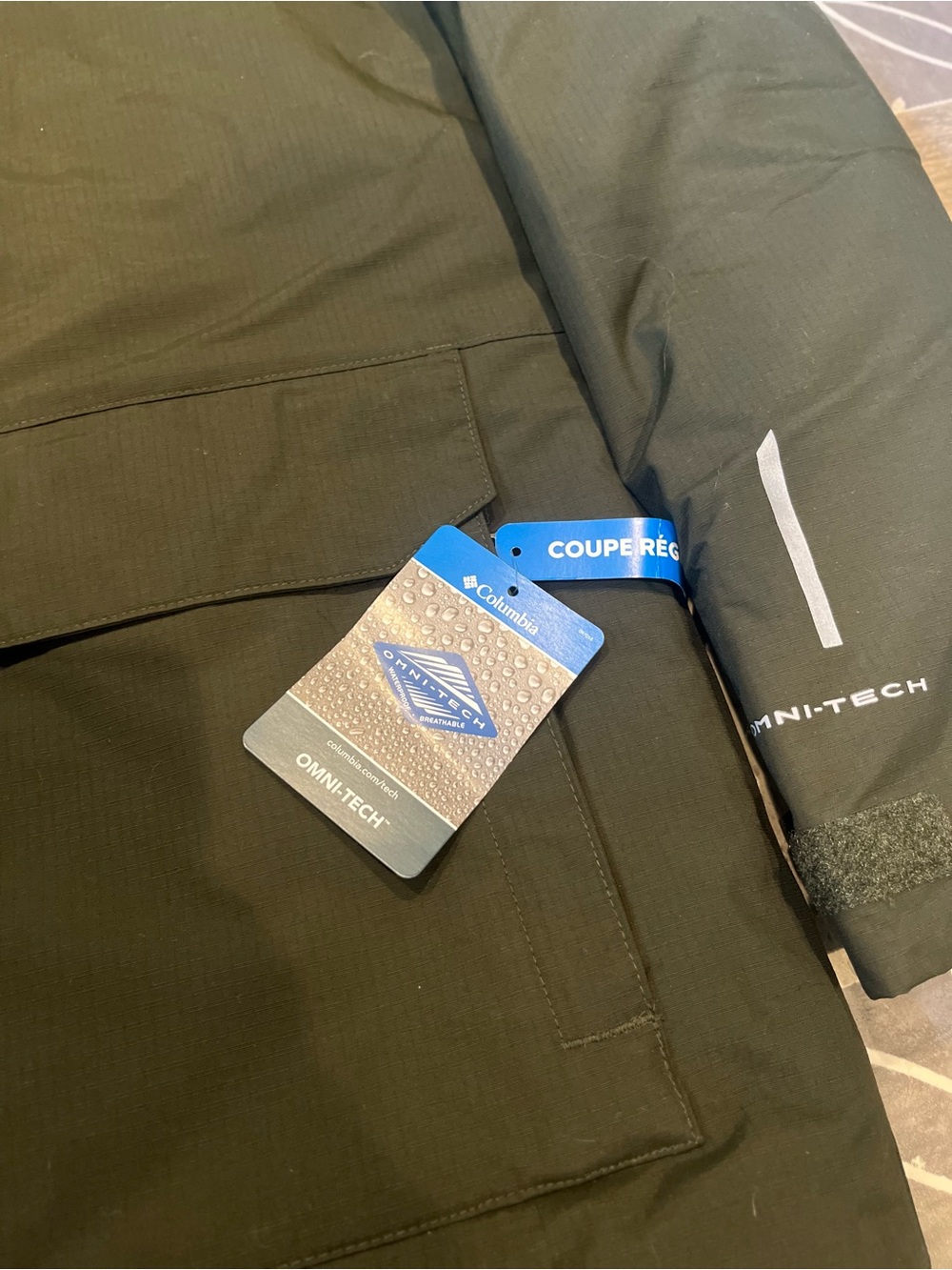 Columbia Landroamer Sherpa Lined Waterproof Jacket Men’s SZ. Small New With Tags - Picture 7 of 12